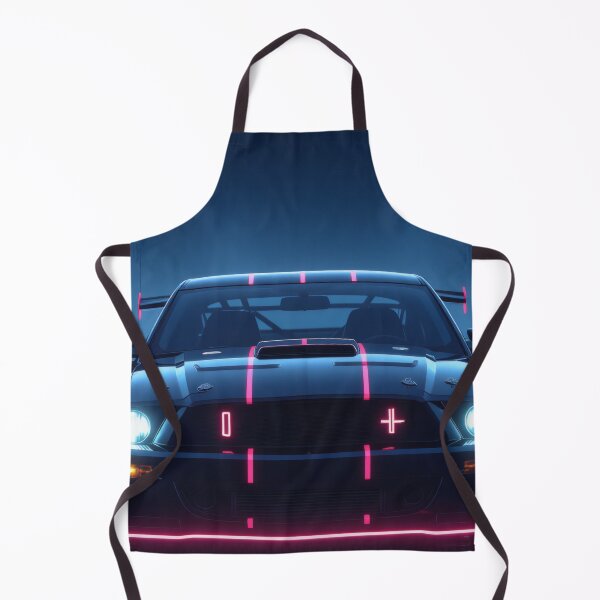 Item preview, Ford Mustang, Synthwave Cyberpunk art style designed and sold by Salimgor Hangaround Music.