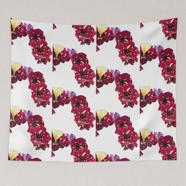 Item preview, Cosmic Burgundy Galaxy Petunias designed and sold by BalkanBloom.