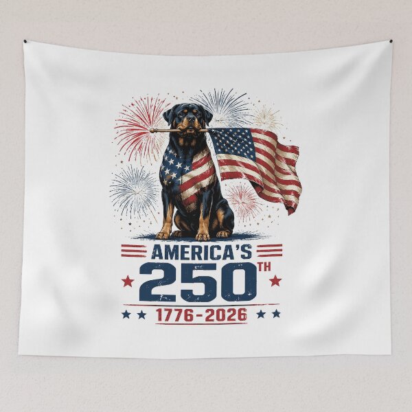 Item preview, Labrador Retriever America's 250th Anniversary Dog Fireworks designed and sold by OlakunleOloroz.