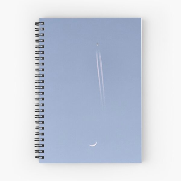 Item preview, Half Moon and Plane Trail designed and sold by Lookupbyluke.