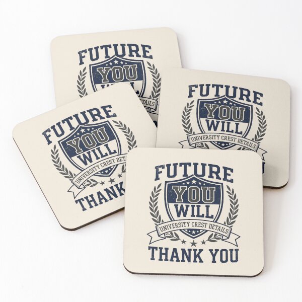 Item preview, Future You Will Thank You Student Motivation Shirt designed and sold by Amr Darwish Graphic designer.