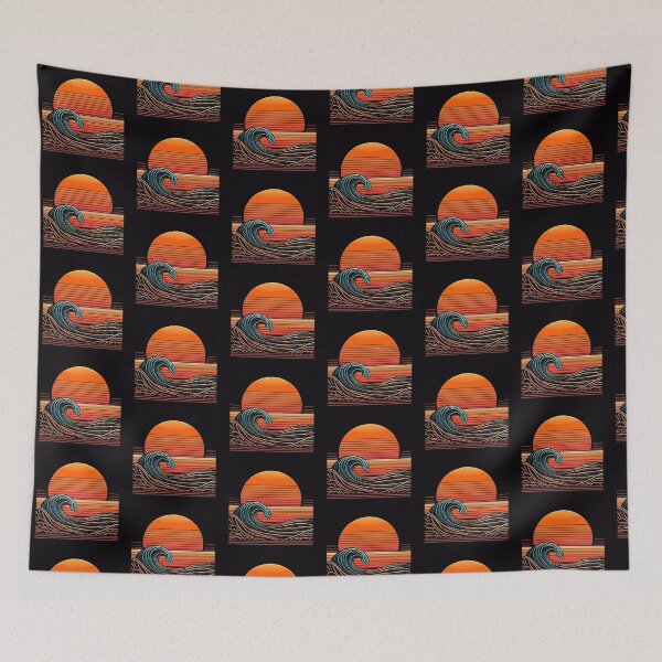 Item preview, Cool Synthwave Birthday Gift for Boyfriend — Retro 80s Sunset Art designed and sold by PixelQ.