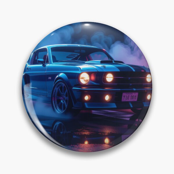 Item preview, Ford Shelby GT, Synthwave Cyberpunk art style designed and sold by Salimgor Hangaround Music.