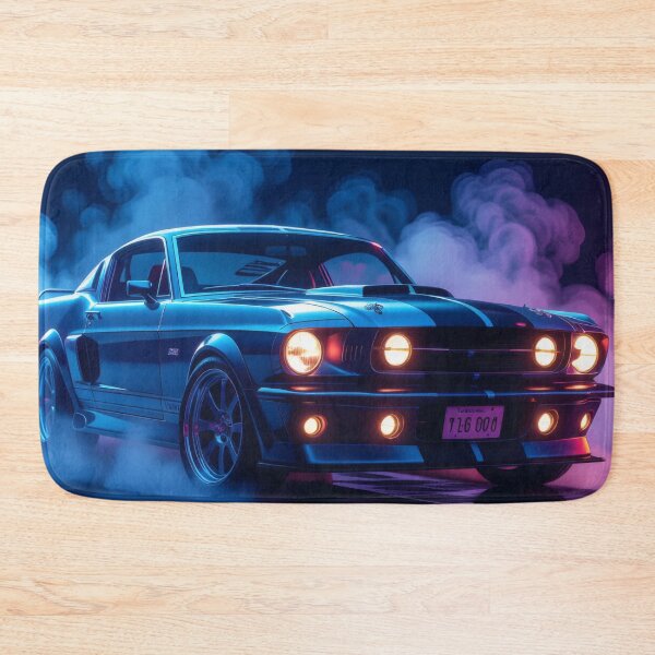Item preview, Ford Shelby GT, Synthwave Cyberpunk art style designed and sold by Salimgor Hangaround Music.