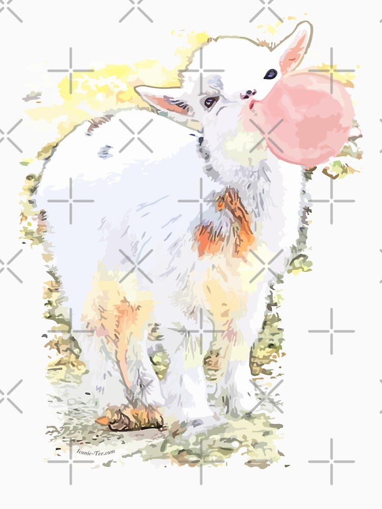 Little Goat Bubble Gum by IconicTee