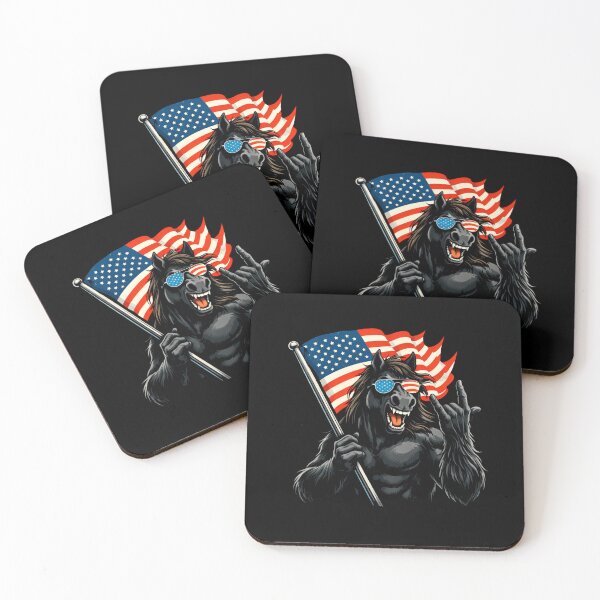 Item preview, Retro Vintage 4th of July Bigfoot American Flag Sasquatch designed and sold by PixelMarrero.
