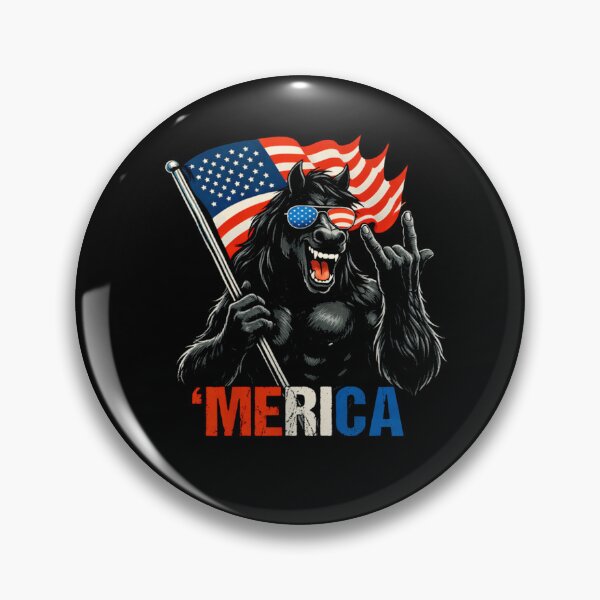 Item preview, Retro Vintage 4th of July Bigfoot American Flag Sasquatch designed and sold by PixelMarrero.