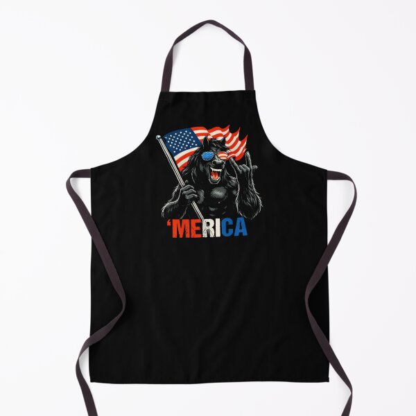 Item preview, Retro Vintage 4th of July Bigfoot American Flag Sasquatch designed and sold by PixelMarrero.