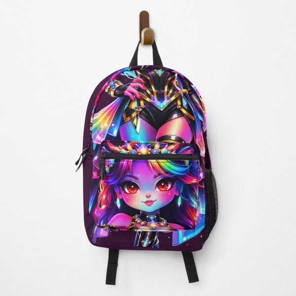 Item preview, Neon Cat Devil Fantasy Runway Fashion Art designed and sold by ChaEmm_Studio.