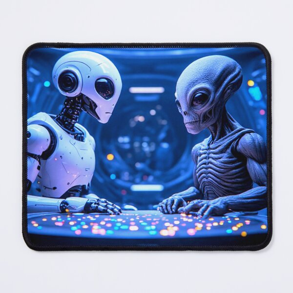 Item preview, AI Robot Meets With Alien designed and sold by TheDarkWardrobe.