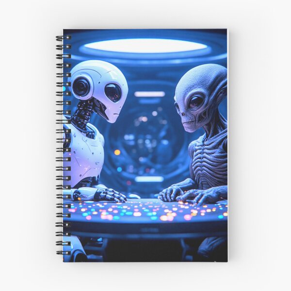 Item preview, AI Robot Meets With Alien  designed and sold by TheDarkWardrobe.