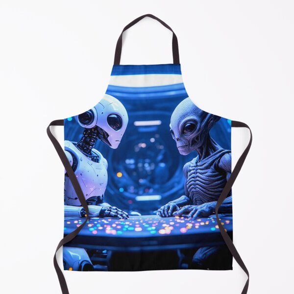 Item preview, AI Robot Meets With Alien designed and sold by TheDarkWardrobe.