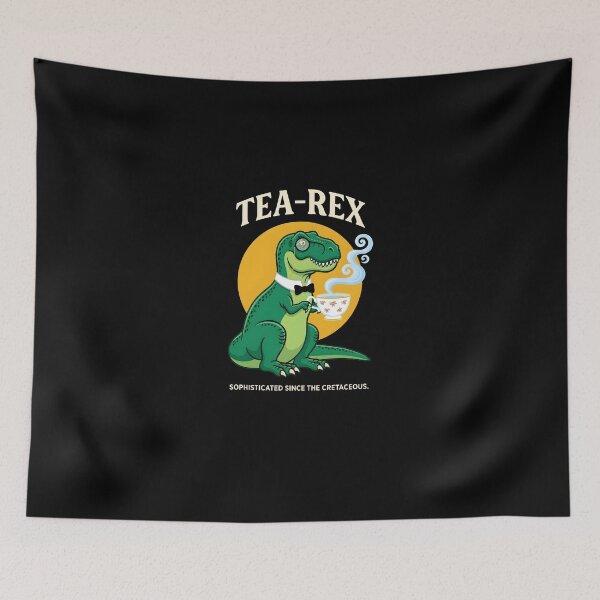 Item preview, Tea-Rex, Sophisticated Since The Cretaceous  designed and sold by BT-Tees.