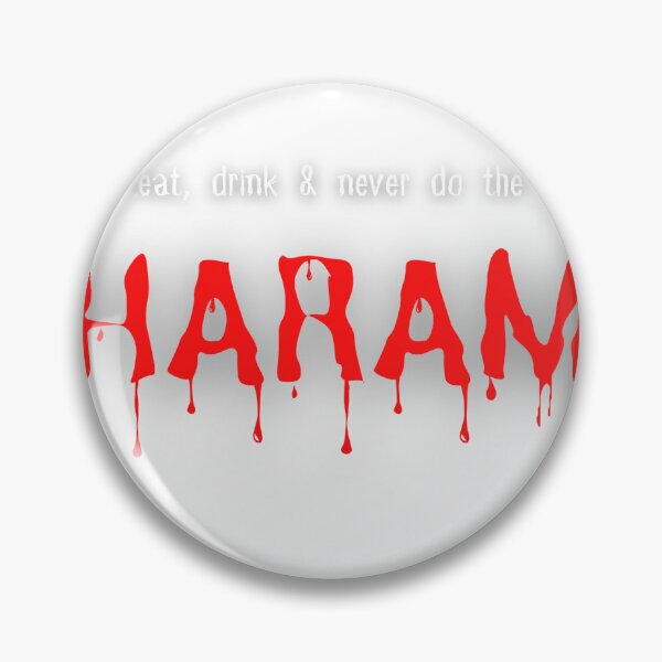 Item preview, Learn what is haram and don't do it designed and sold by رَتُّوجَة.