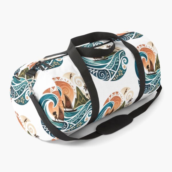 Item preview, Moana Inspired Abstract Ocean Adventure Art | Polynesian Island Wave Graphic | Tropical Voyage Illustration designed and sold by Dimu Co..