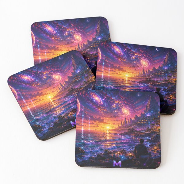 Item preview, Watching the Cosmic Sunset over the Alien Ocean designed and sold by bbbpetr100.