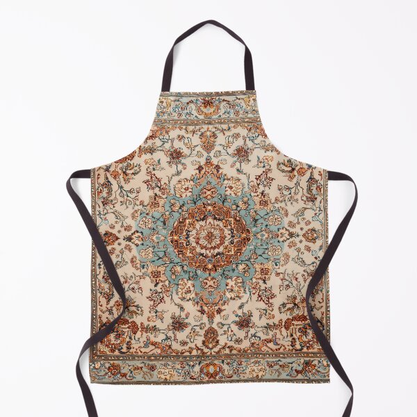 Item preview, Antique Persian Ivory Vernal Color Rug Pattern designed and sold by GrinGalore.