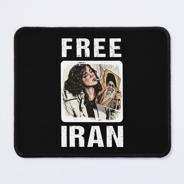 Item preview, Free Iran Woman Cigarette Portrait designed and sold by LokivirArt.