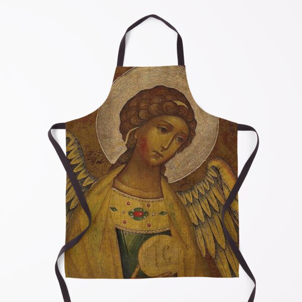 Item preview, Angel with Golden Wings - Byzantine icon designed and sold by Angelkrs.