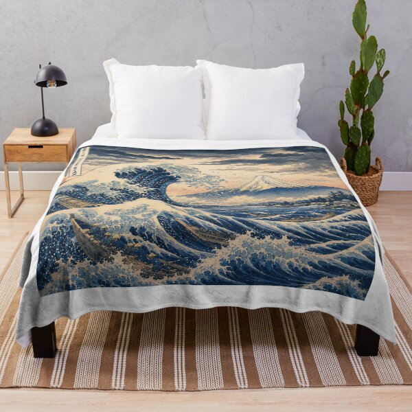Item preview, Epic Wave and Snow Fuji designed and sold by Hidden Japan Coloring Book.