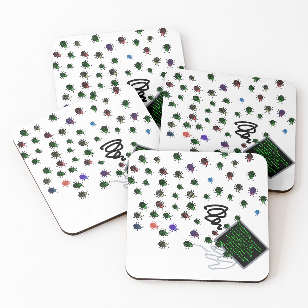 Item preview, Coasters (Set of 4) designed and sold by RitajAhmed.