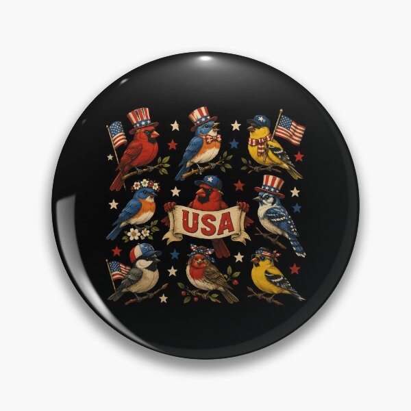 Item preview, USA 250th Anniversary Bird Patriotic American Bird 4th July designed and sold by OlakunleOloroz.
