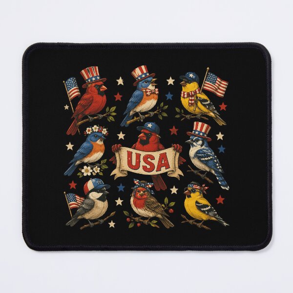 Item preview, USA 250th Anniversary Bird Patriotic American Bird 4th July designed and sold by OlakunleOloroz.