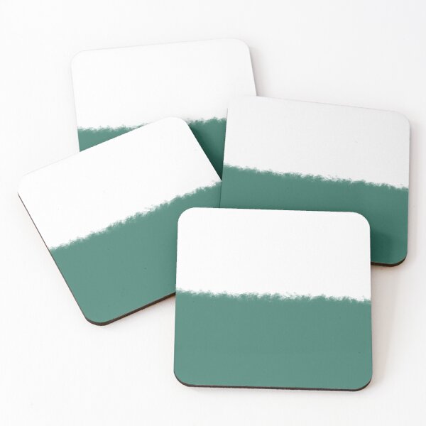 Item preview, teal green and white designed and sold by pluielegere.