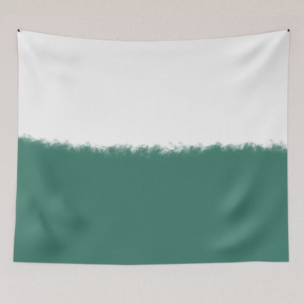 Item preview, teal green and white designed and sold by pluielegere.