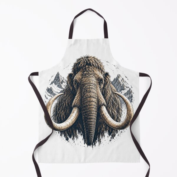 Item preview, Prehistoric Woolly Mammoth Mountain Artwork designed and sold by the-dovlat.