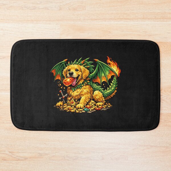 Item preview, Goldfang Treasure Drake designed and sold by RevaQuallsaola.
