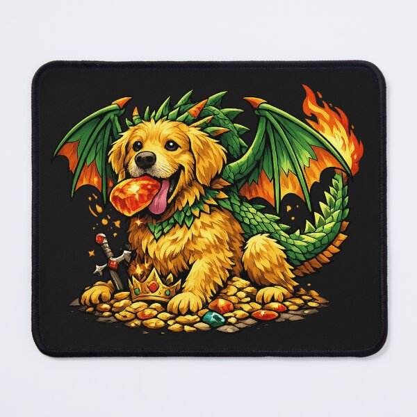 Item preview, Goldfang Treasure Drake designed and sold by RevaQuallsaola.