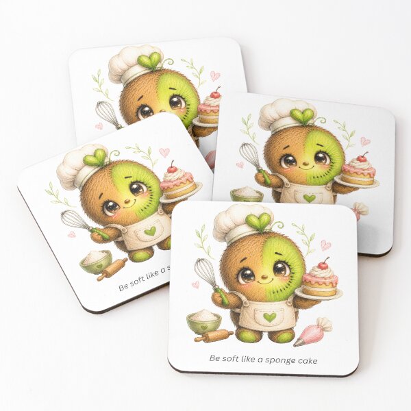 Item preview, ZenKiwi Pastry Chef designed and sold by ZenKiwi2Love.