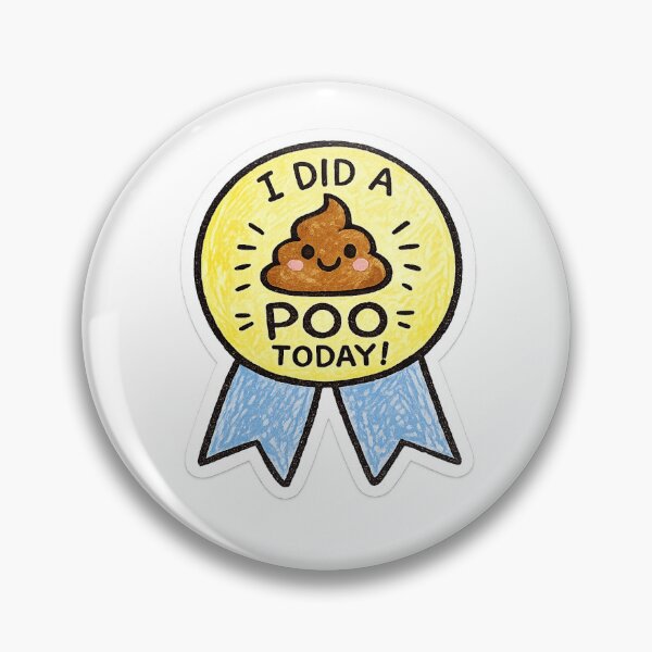 Item preview, I Did A Poo Today Award designed and sold by BendyZebra09.