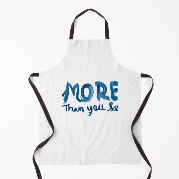 Item preview, Minimal Abstract Typography More Than You See Quote Art designed and sold by Kraalikaart.