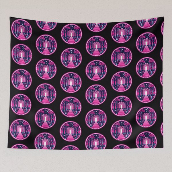 Item preview, Neon Forest Path Birthday Gift for Fantasy Lover designed and sold by PixelQ.