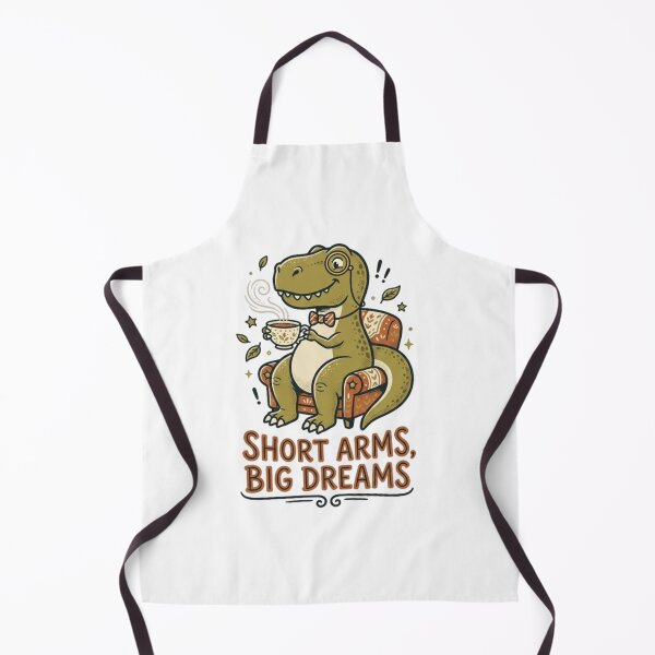 Item preview, Short Arms, Big Dreams Tea-Rex designed and sold by BT-Tees.