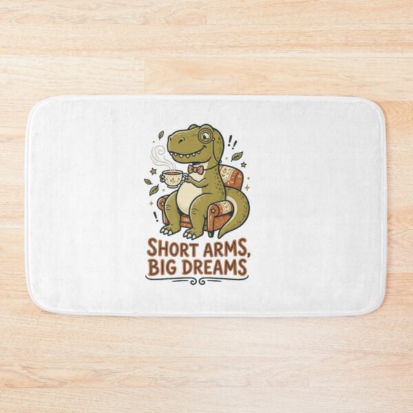 Item preview, Short Arms, Big Dreams Tea-Rex designed and sold by BT-Tees.