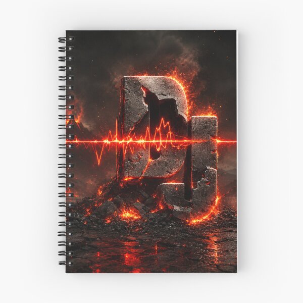 Item preview, Volcanic Pulse DJ designed and sold by TammyHunterArt.