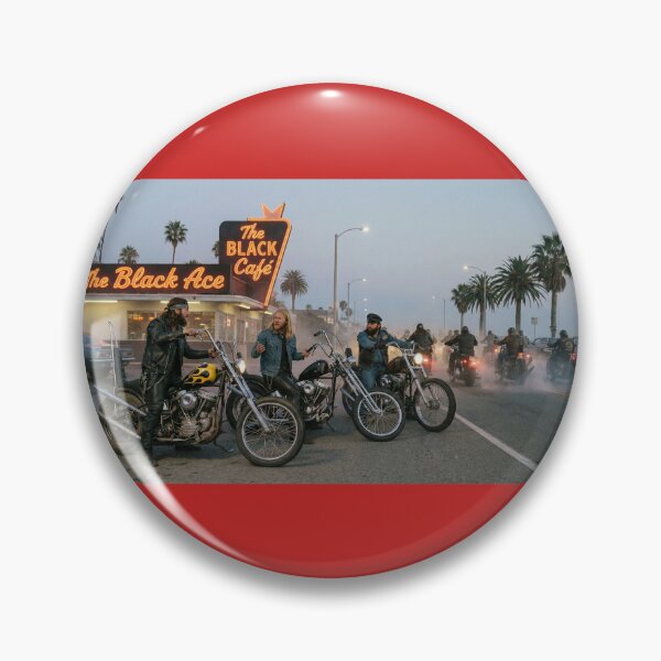 Item preview, CHOPPERS AND BIKERS BLACK ACE CAFE 60S designed and sold by VERYOLDROAD BY AXTON BROWNING .
