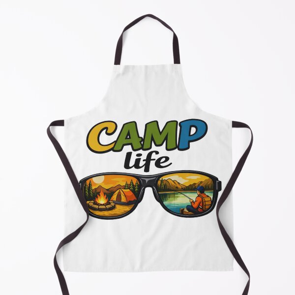 Item preview, Camp Life Sunglasses Adventure Illustration designed and sold by Gabe1983.