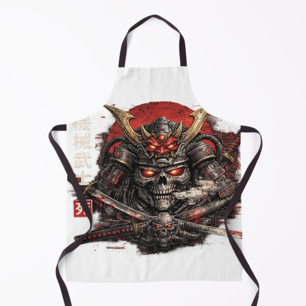 Item preview, Cyber Samurai Skull Warrior designed and sold by akash ashokan.