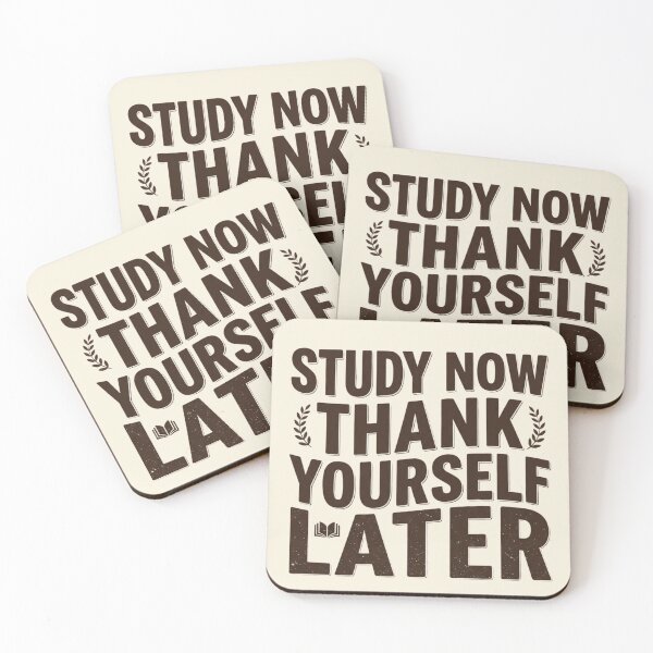 Item preview, Study Now Thank Yourself Later Student designed and sold by Amr Darwish Graphic designer.