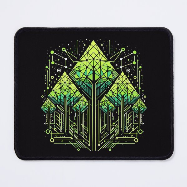 Item preview, Unique Cyber Tech Birthday Gift for Boyfriend — Cyberpunk Art Print designed and sold by PixelQ.