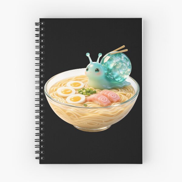 Item preview, Emerald Snail - Cozy Ramen Night: The Ultimate Slow Food designed and sold by ABYSSLAB.