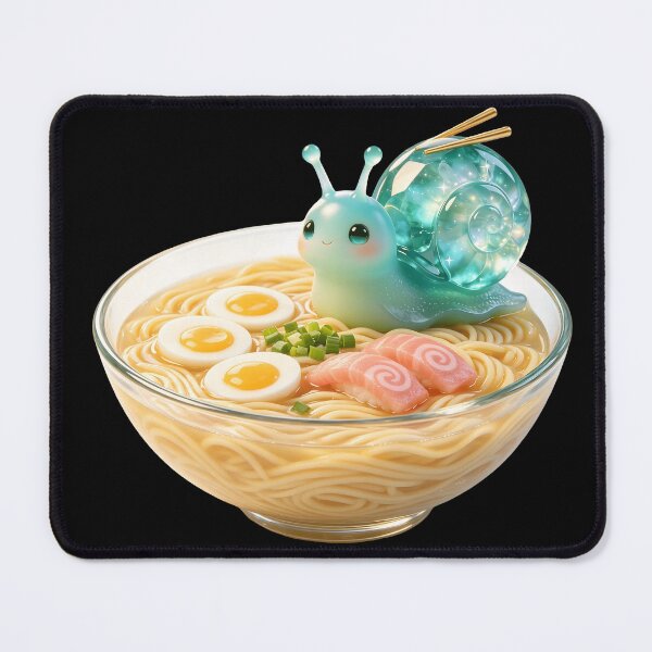 Item preview, Emerald Snail - Cozy Ramen Night: The Ultimate Slow Food designed and sold by ABYSSLAB.