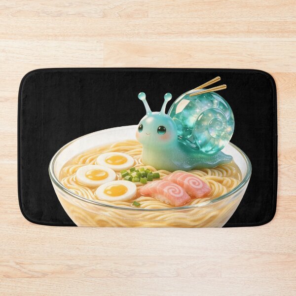 Item preview, Emerald Snail - Cozy Ramen Night: The Ultimate Slow Food designed and sold by ABYSSLAB.