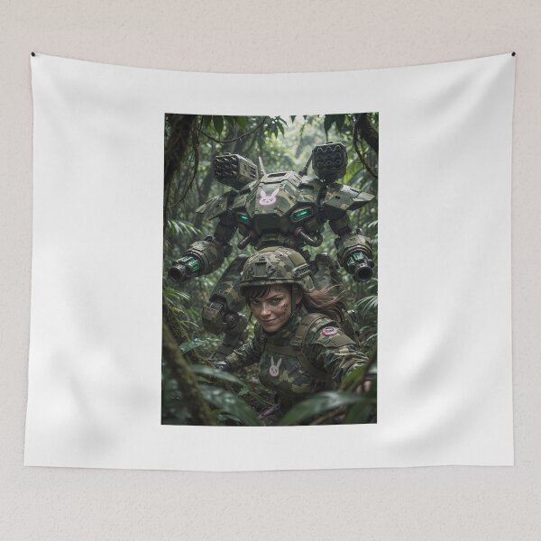 Item preview, Jungle Warfare designed and sold by Tricky-Woo.