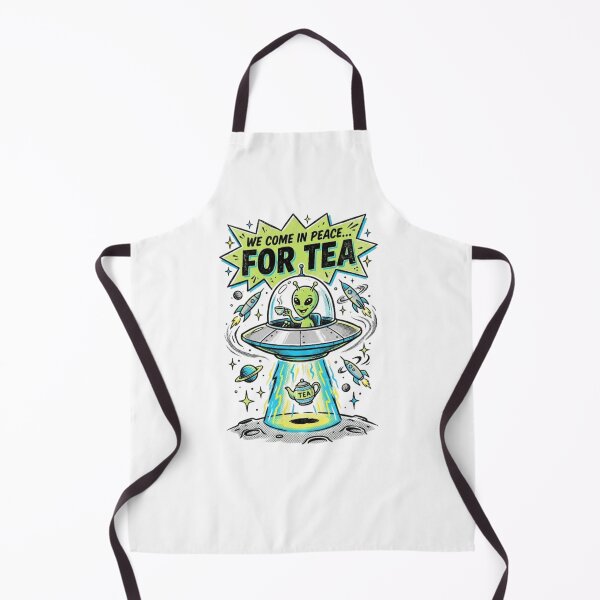 Item preview, We Come In Peace... For Tea designed and sold by BT-Tees.