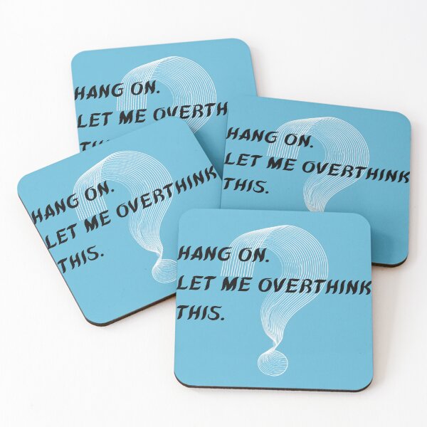 Item preview, Funny Overthinking T-Shirt - Hang On Let Me Overthink This Anxiety Gift designed and sold by OopsIDrewIt.